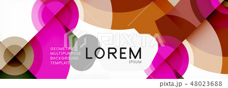 Circular vector abstract background 48023688