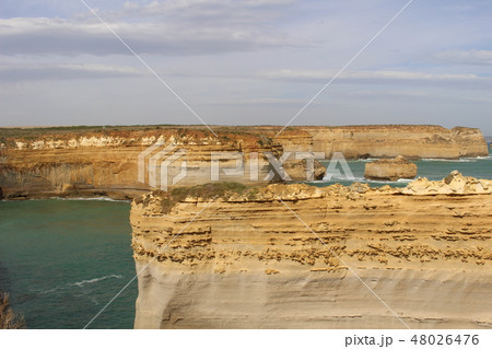 グレートオーシャンロードの奇岩風景 メルボルン オーストラリア グレートオーシャンロードの奇岩風景 メルボルン オーストラリア 48026476