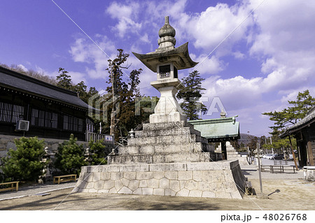岡山 吉備津彦神社 大燈籠 岡山 吉備津彦神社 大燈籠 48026768