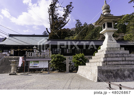 岡山　吉備津彦神社　拝殿 48026867