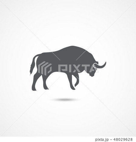 Bull icon vector 48029628