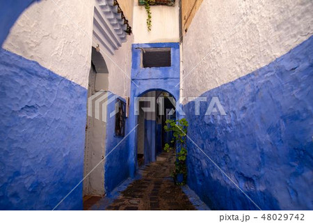 モロッコ・シャウエンの住宅 48029742