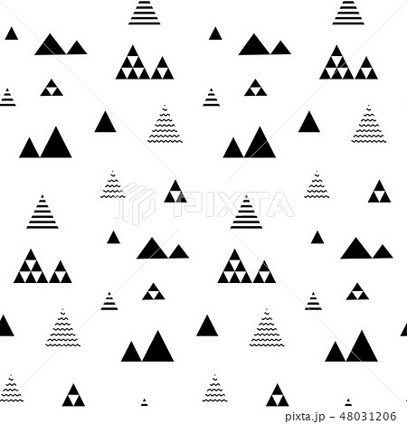 Seamless triangles pattern. Seamless triangles pattern. 48031206