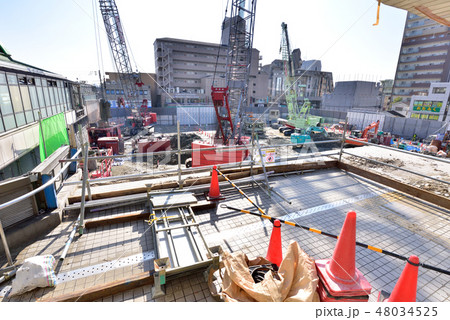 塚口さんさんタウン３番館解体工事　兵庫県尼崎市　2019年2月6日撮影 48034525