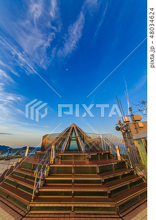 稲佐山からの朝風景　【長崎県長崎市】 48034624