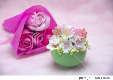母の日　フラワーイメージ 48034680