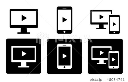 パソコン　スマホ　動画セット 48034741