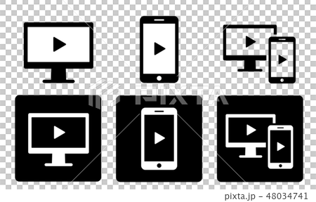パソコン　スマホ　動画セット 48034741