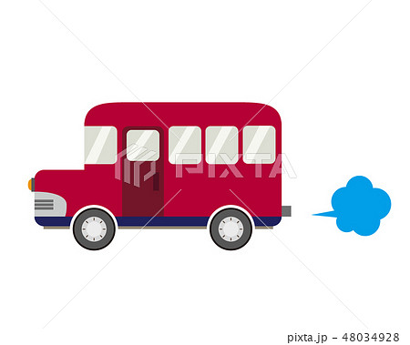 バス　自動車　観光バス 小型バス 48034928