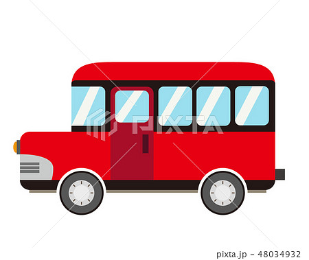 バス　自動車　観光バス 小型バス 48034932