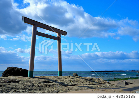 つぶて浦鳥居(知多郡 愛知県) 48035138