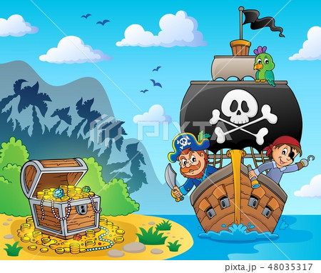 Image with pirate vessel theme 6 Image with pirate vessel theme 6 48035317