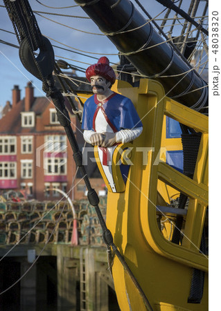 Ships figurehead - Whitby -Yorkshire - England Ships figurehead - Whitby -Yorkshire - England 48038320