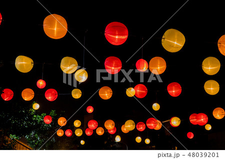 元宵節 ランタンフェスティバル   ランタン 48039201
