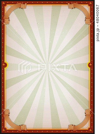 Vintage Blank Circus Poster Sign 48040067
