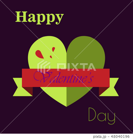 Happy Valentines Day typography poster with handwritten calligraphy text, isolated on background Happy Valentines Day typography poster with handwritten calligraphy text, isolated on background 48040196