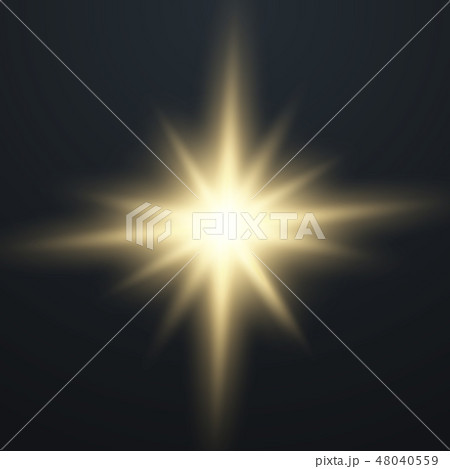 Star burst with sparkle isolated.  48040559