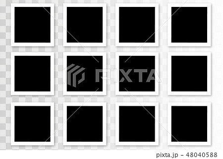 Vector frames photo collage Vector frames photo collage 48040588