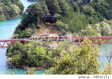 大井川鐵道　奥大井湖上駅　(静岡県) 48042151