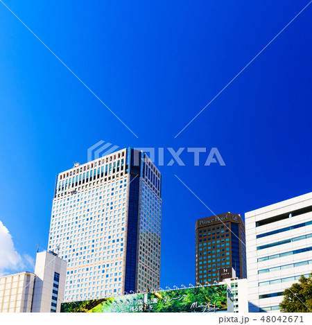 [東京都] 品川駅・高輪口の風景 48042671