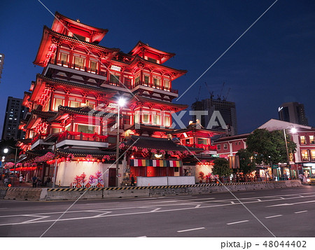 シンガポール　ブッダ・トゥース・レリック寺院 48044402