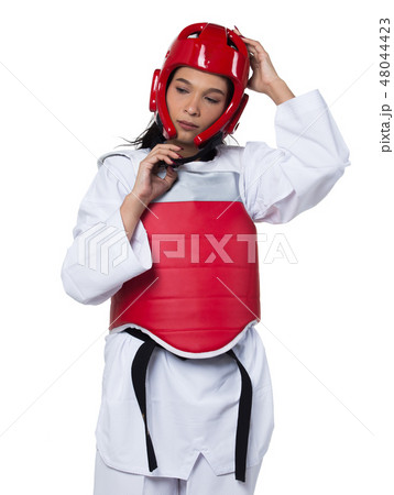 Master Black Belt TaeKwonDo Beautiful Woman Master Black Belt TaeKwonDo Beautiful Woman 48044423