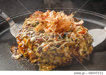 お好み焼き Japanese Traditional Pizza Okonomiyaki 48045531