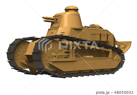 Ft 17 軽戦車のイラスト素材