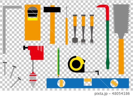 大工道具のイラスト素材