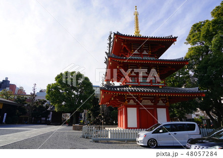 2月　中野坂上09三重塔・宝仙寺 48057284