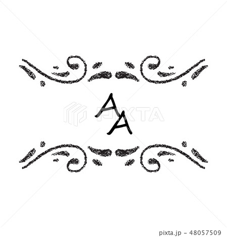 Retro Vintage Insignias or Logotypes set with floral elements and ribbons. Vector design elements 48057509