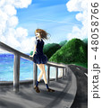 夏の風 48058766