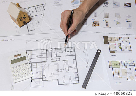 新築建築の打ち合わせ 商談 新築建築の打ち合わせ 商談 48060825