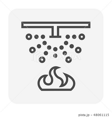fire sprinkler icon 48061115