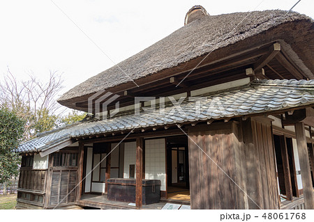 都市農業公園に移築保存された古民家 東京都足立区鹿浜 都市農業公園に移築保存された古民家 東京都足立区鹿浜 48061768
