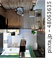 stylish modern interior of the house, apartment 48063635