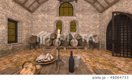 中世のダイニング 48064733