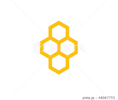 Honeycomb illustration design 48067755