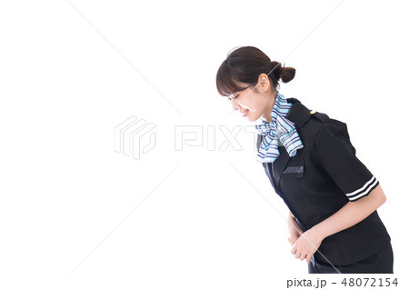 キャビンアテンダント 48072154