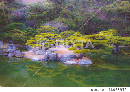 Ritsurin Garden in Takamatsu, Kagawa Ritsurin Garden in Takamatsu, Kagawa 48073955