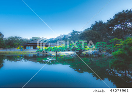 Ritsurin Garden in Takamatsu, Kagawa Ritsurin Garden in Takamatsu, Kagawa 48073961