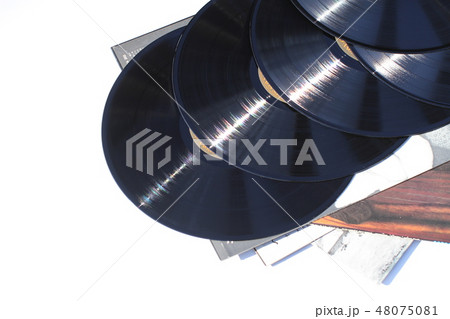 レコード、レトロ、ＬＰ盤、音楽 48075081