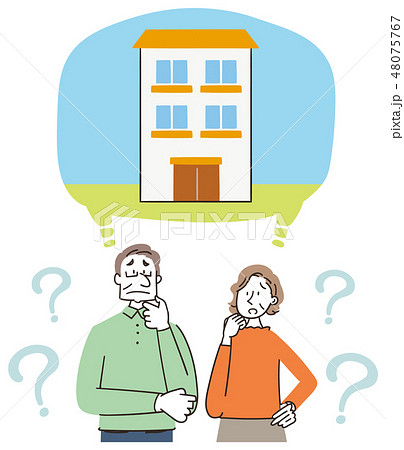 高齢者 シニア 老夫婦 住宅 48075767