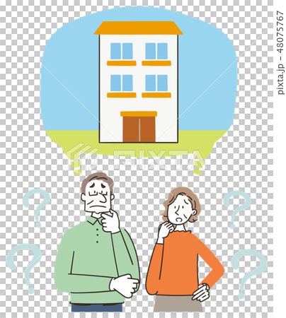 高齢者 シニア 老夫婦 住宅 48075767