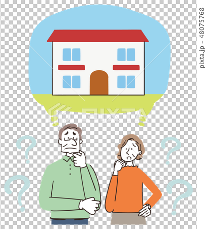 Elderly senior couple housing 48075768