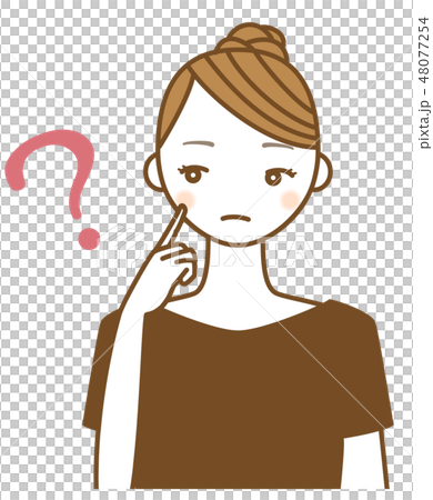 問題·一位少婦美學家的例證有問號的 48077254