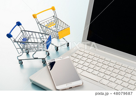 パソコン 買い物カート パソコン 買い物カート 48079687