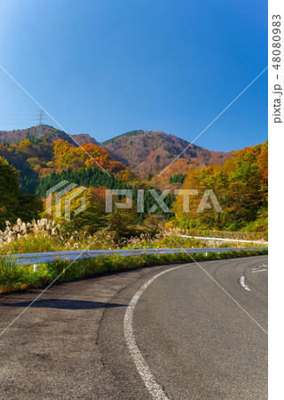 三徳山とその周辺の景色（2018年11月） 48080983