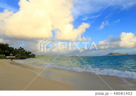 Hawaii オアフ島 ラニカイビーチ Hawaii オアフ島 ラニカイビーチ 48081402