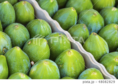 Background ripe figs without GMOs on the market in Background ripe figs without GMOs on the market in 48082829